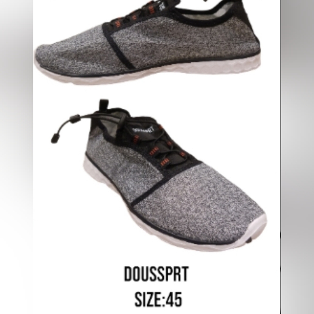 Gray Rain and Snow Boots with Slip-On Design and Durable Sole